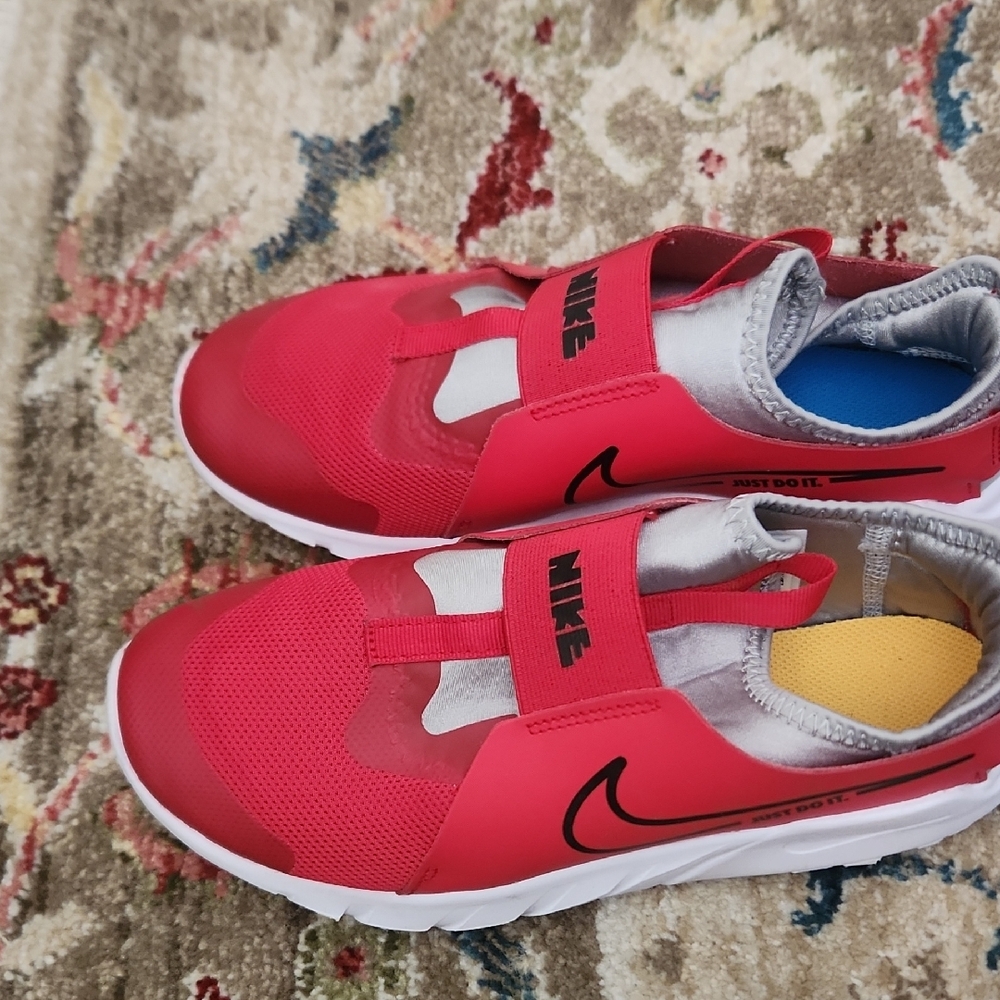 Nike Big Boy Runners. 5 Pairs Slip-On Sneakers - Black, Red, Blue, Green 5 Pairs - Picture 2 of 7